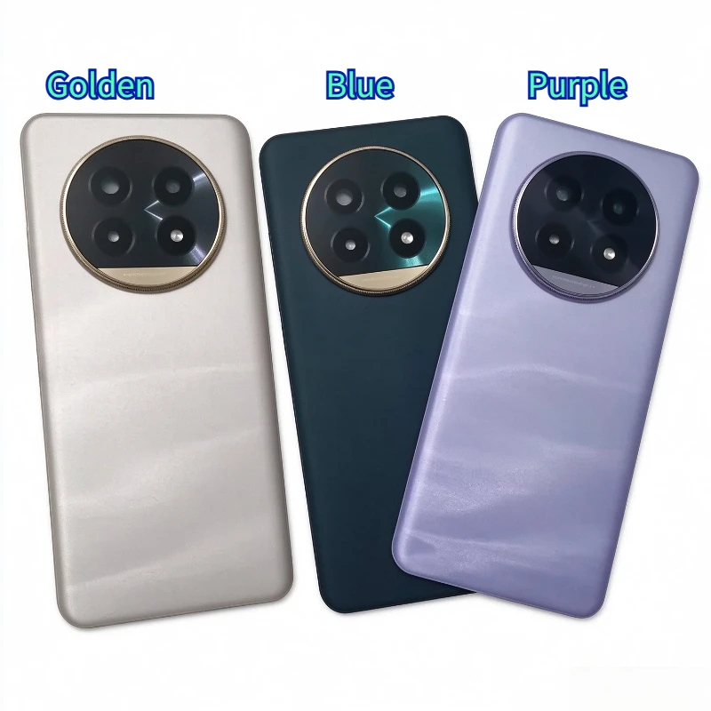For Realme 14 Pro Lite Back Housing Door Battery Cover with Camera Lens Frame Repair Part