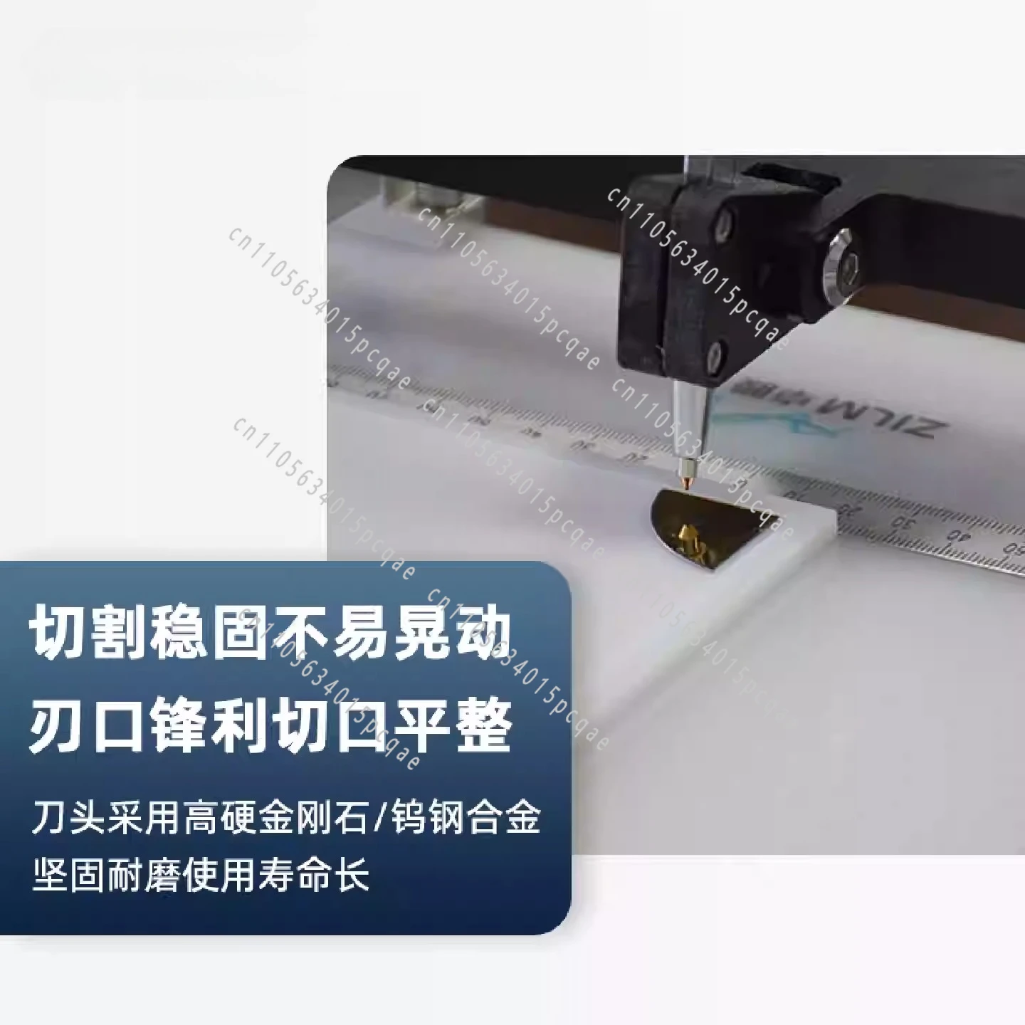 Portable Silicon Chip Thin Layer Glass Slicing Instrument Alloy/Diamond Cutter Laboratory Silicon Wafer Cutting Tool Double Rail
