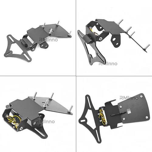 Imagen 2 del producto Para Triumph Speed 400 Scrambeler 400X 2025 2024 2023 soporte plegable para matrícula guardabarros trasero eliminador cola corta 25
