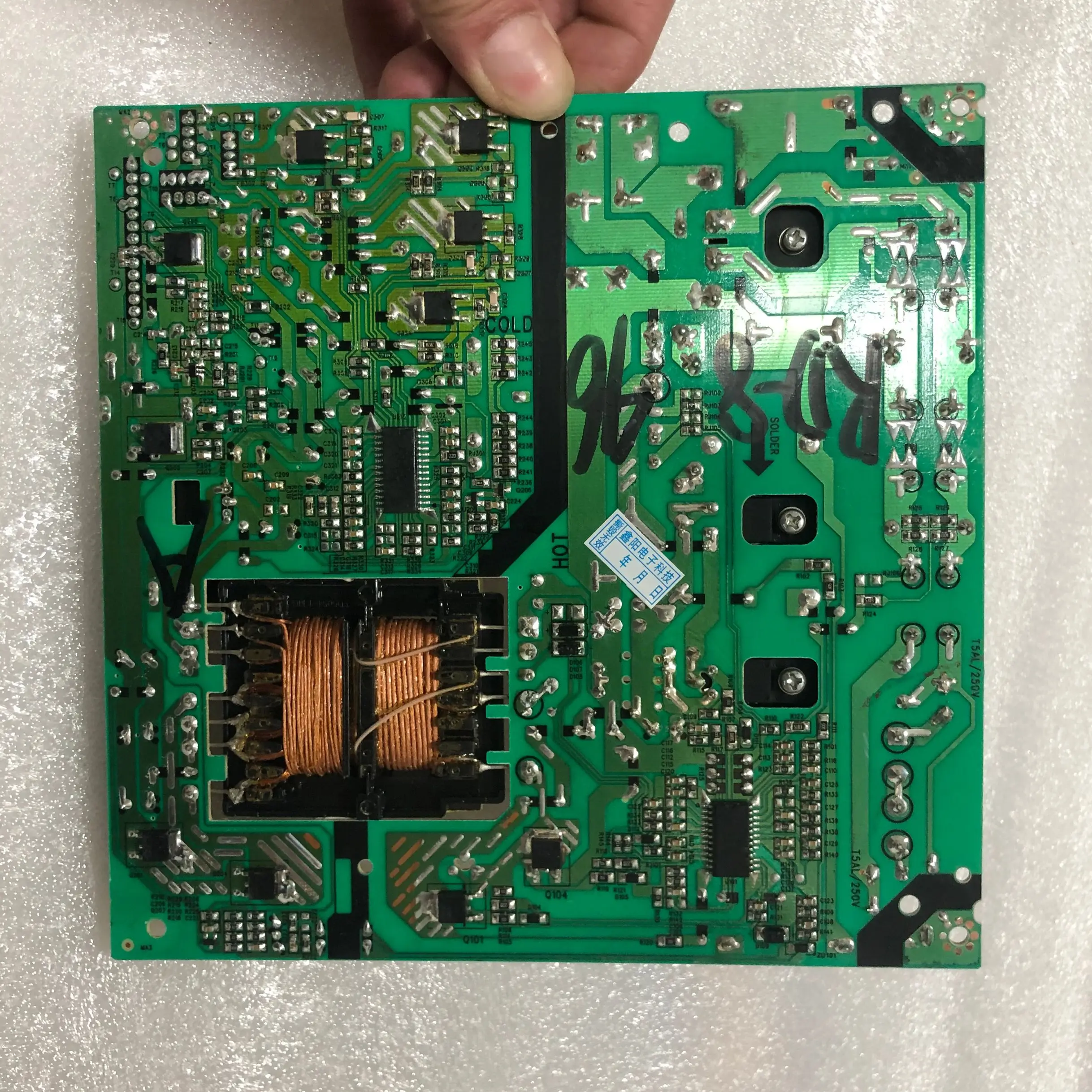 U55A5 LS55U51A LS55H510N LED55K36U الطاقة مجلس TV5502-ZC02-01