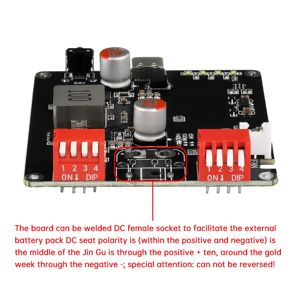 PD3.1 140W Bidirectional Fast Charging Module IP2366 2S 3S 4S 5S 6S Lithium Battery Charging Board Li-ion Lifepo4 BMS Charger