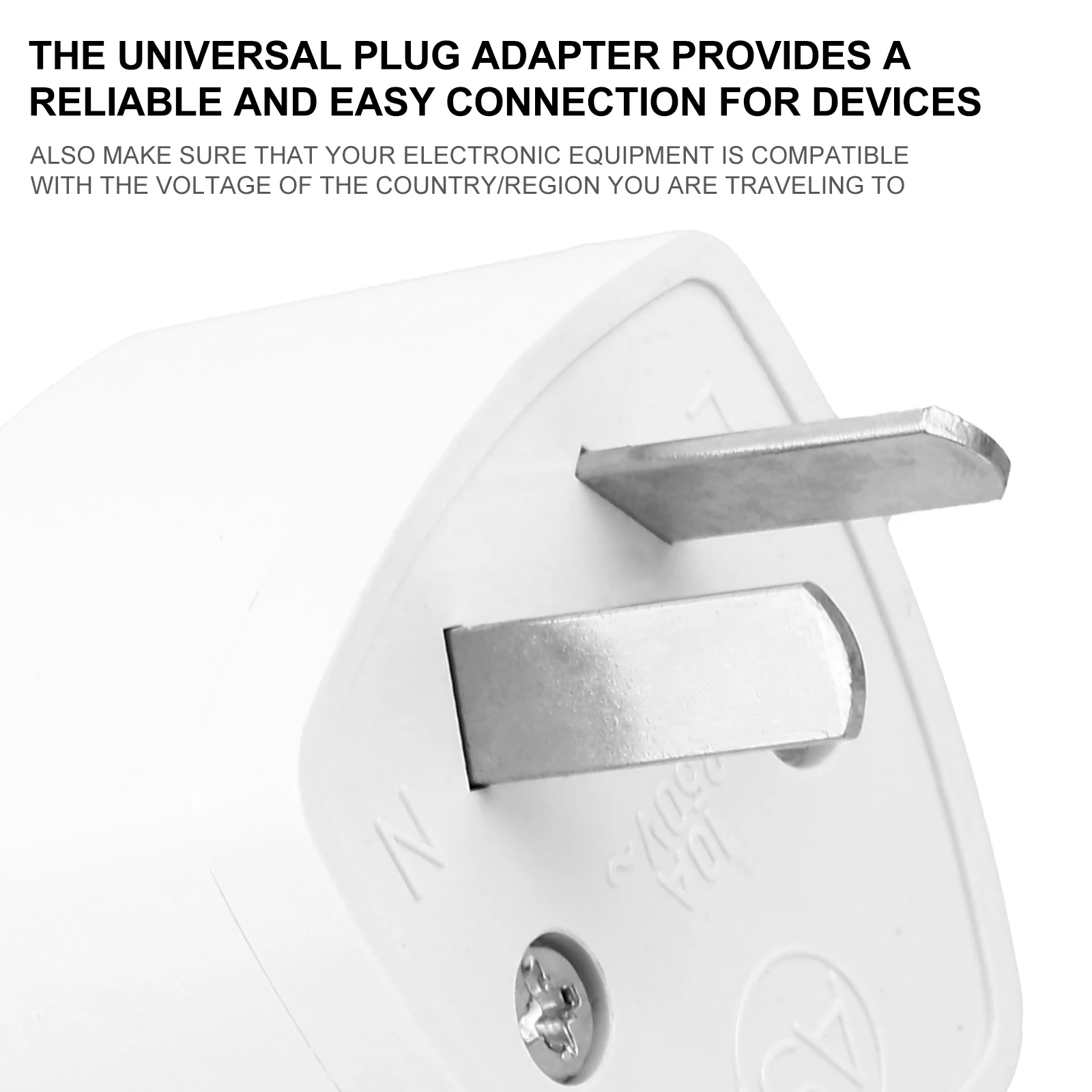 

Universal Uk To Australian Plug Adapter 2 Pack Socket Converter Device Outlet Electrical For Smartphone