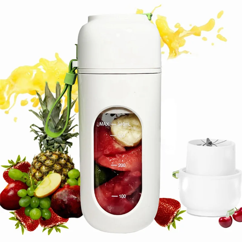 

A74G-Portable USB Rechargeable Blender Suitable For Juice And Smoothie Making Home Electric Juicer Portable Juicer 500ML