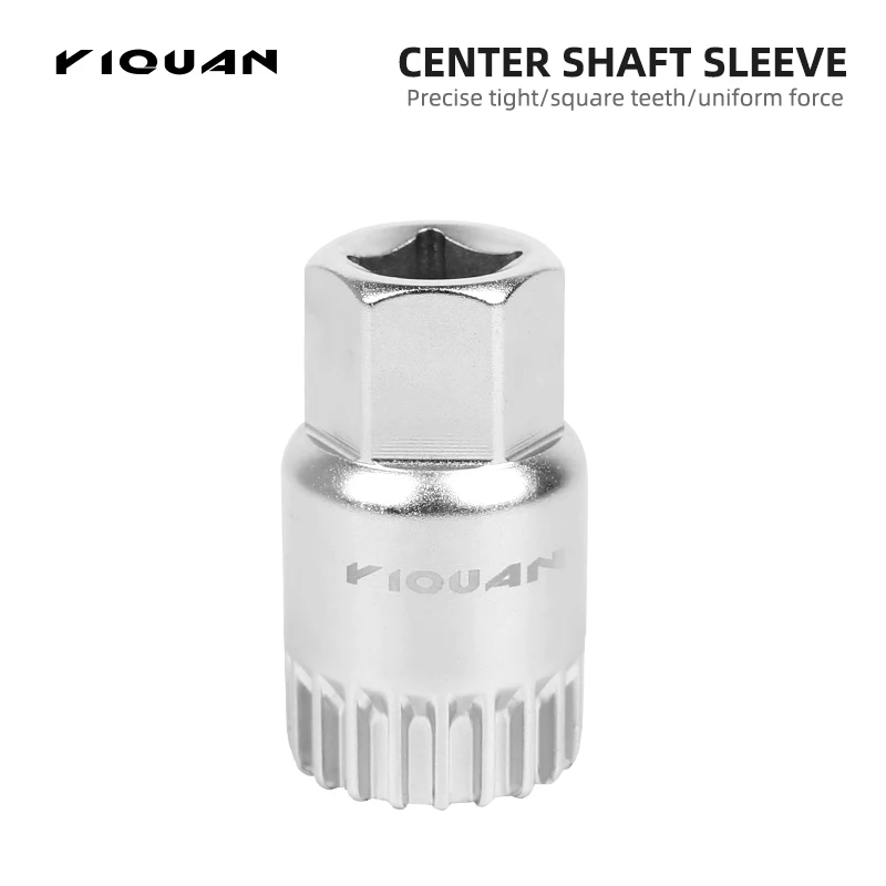 20 Teeth Square Hole Spline Bicycle Bottom Bracket Remover MTB Road Bike Spanner Wheel Puller Bicycle Tool image 3