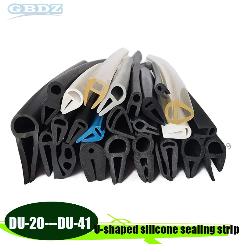 U-Shaped Silicone Sealing Strip For Doors And Windows, Automotive Sealing Strip With Multiple Specifications To Choose From