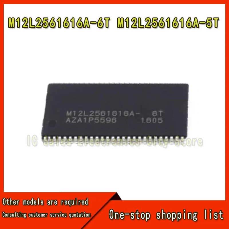 10Pcs M12L2561616A-6T M12L2561616A-5T M12L2561616A TSOP-54 Memory chip IC new original