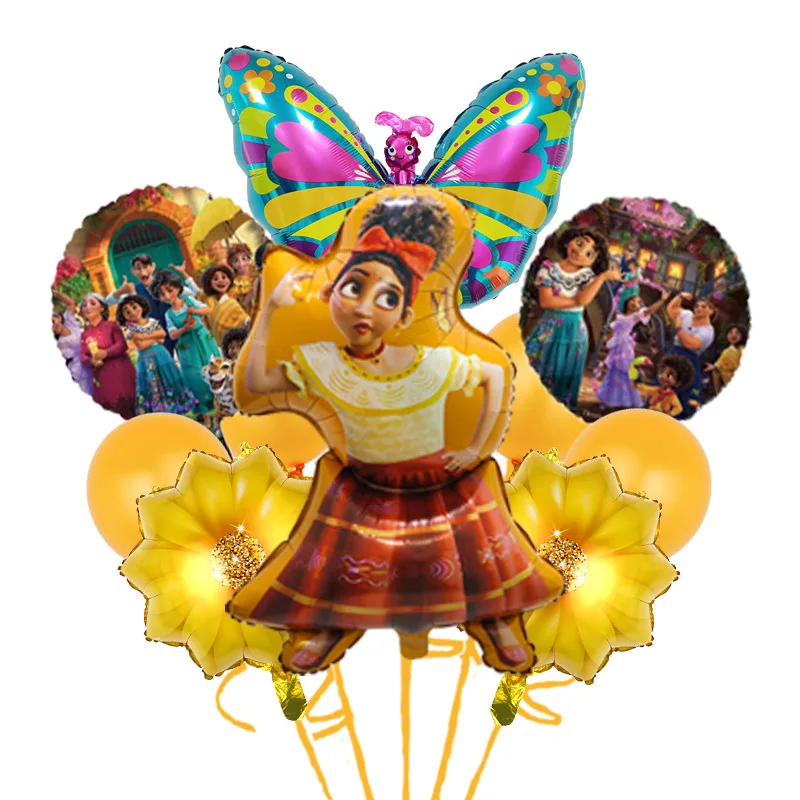 Disney cartoon Encanto birthday theme aluminum film balloon holiday party decoration supplies