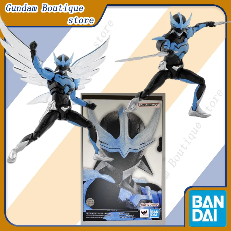 بانداي حقيقية SHF وينجمان أنيمي عمل الشكل تحصيل الحركة المشتركة نموذج اللعب الحلي هدية الأطفال عيد الميلاد طفل صبي