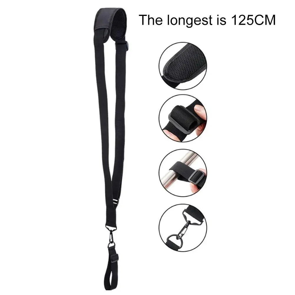 1Pc Lawn Mower Shoulder Strap Adjustable Padded Trimmer Shoulder Strap For Gardening Tool Lawn Mower Grass Trimmer Tool Parts