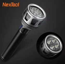 Nextool Big Strong Light LED Flashlight Type-C Rechargeable Tactical Hunting Camping Lantern Seaching Torch for Camping Tools