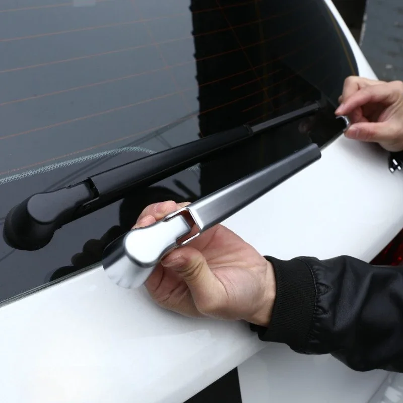 

Suetlcoity For Mercedes Benz GLC X253 2016-2022 ABS Car Rear Window Wiper Blade Cover Rear Windshield Wiper Trim Car Accessories