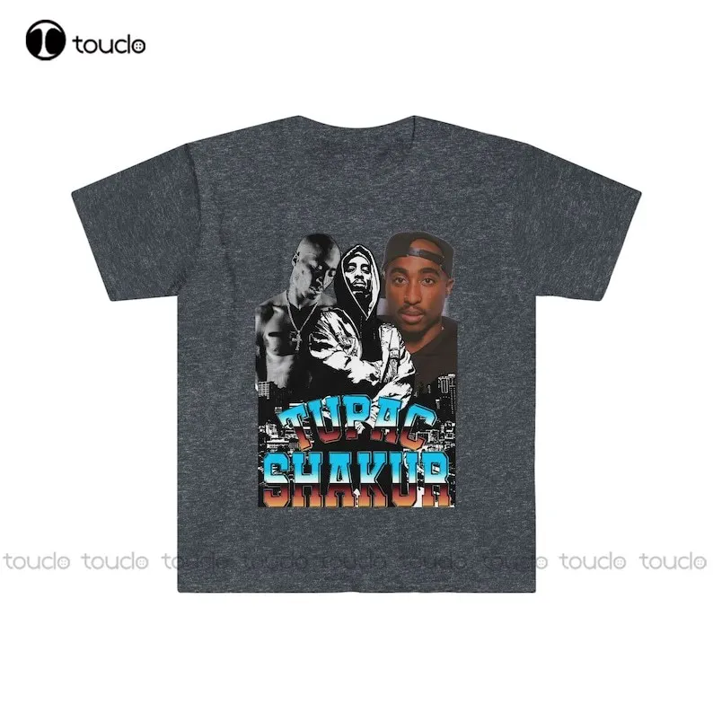 Tupac Tshirt Hip Hop Tee Rap Tshirt Rap Gifts Tupac T-Shirt Funny Tshirt 90S Retro T Biggie Tupac Gift Unisex Softstyle T-Shirt