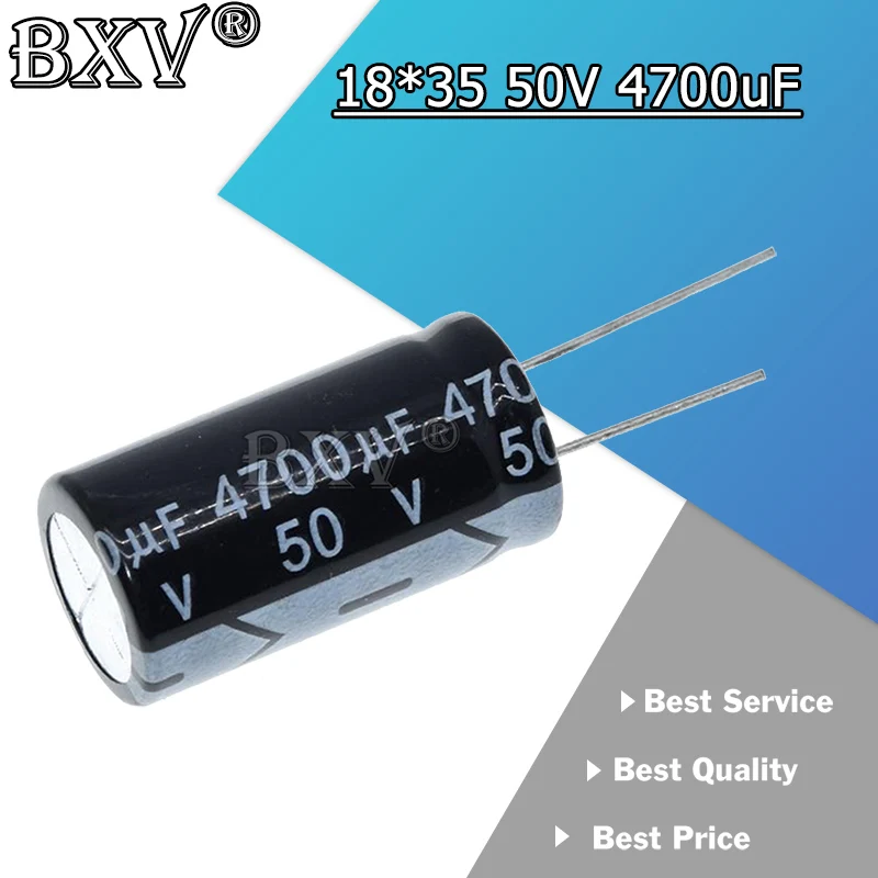 2PCS 50V4700UF 4700uf50v 18*35 50v 4700uf 18x35 New Electro Electrolytic Capacitor