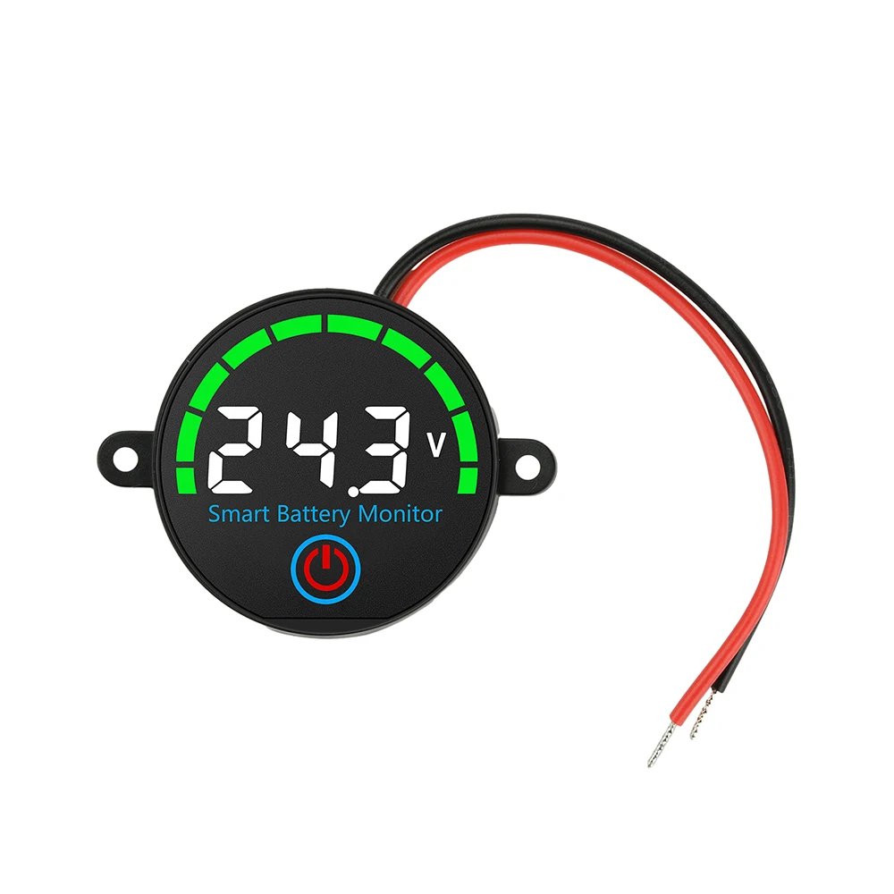 LED Battery Indicator Voltage Meter Power Charge Indicator Acid/Lithium Battery Charge Indicator Module Electrician Tool