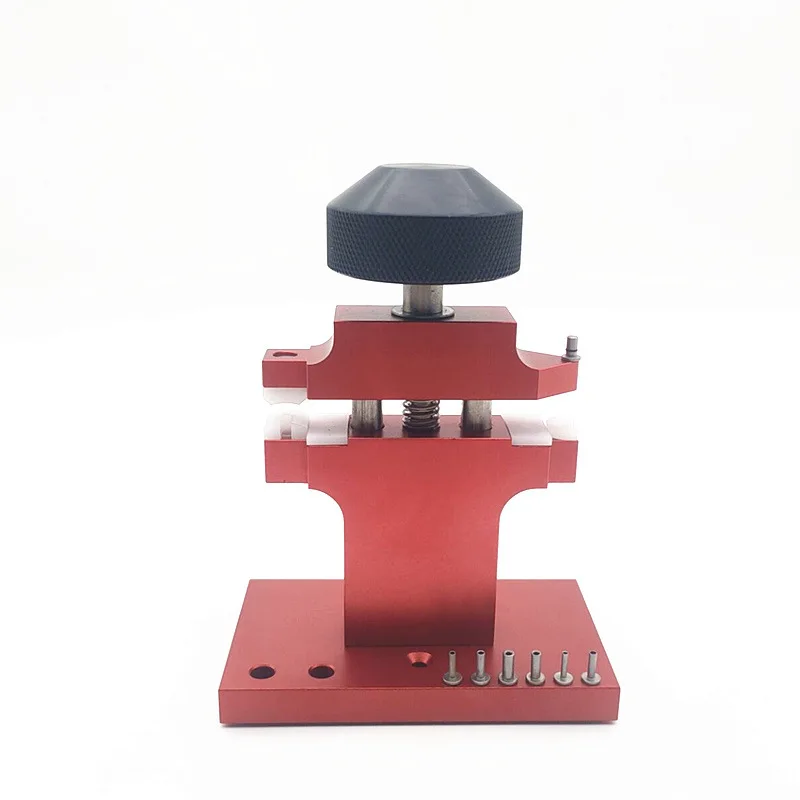 

watch repair tool, pipe machine, dismantling the handle tube, dismantling the watch handle tube, unloading the case handle tube