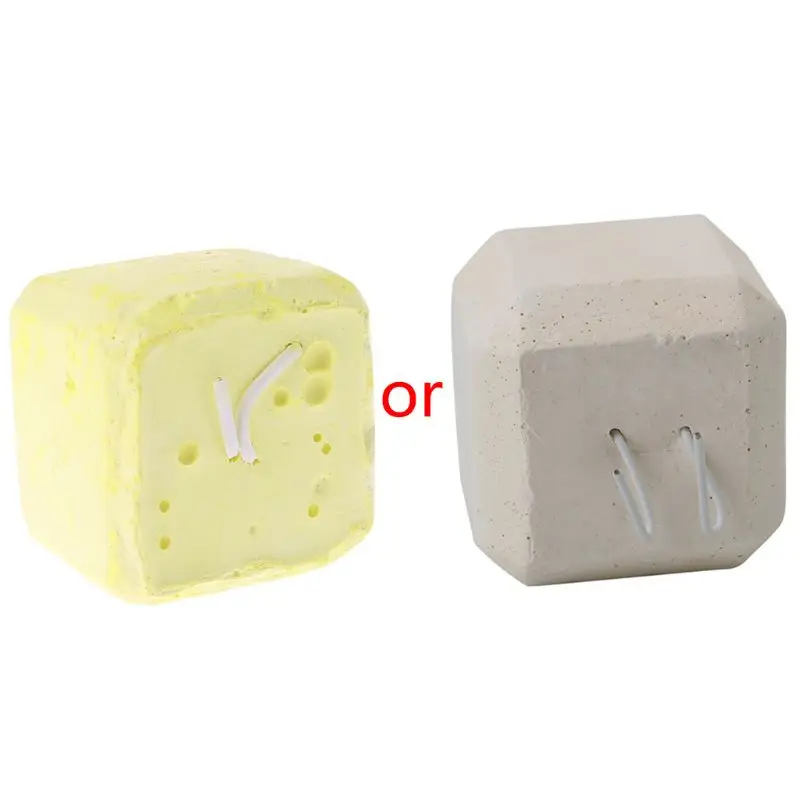 2025 New Mineral Stone Calcium Chew Toy Teeth Grinder Hamster Rat Chinchilla Rabbit S L