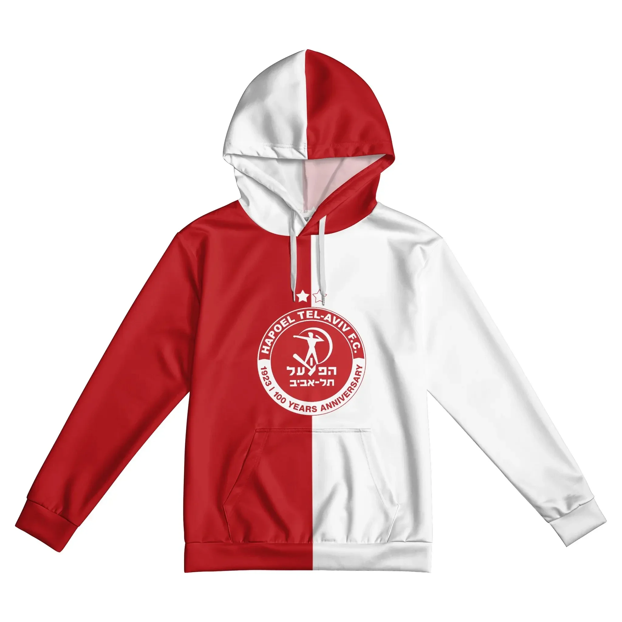 

Hapoel Tel Aviv Men's Pullover Hoodie Casual Hooded Sweatshirt Best Hoodies Sportswear Tracksuit with Pocket