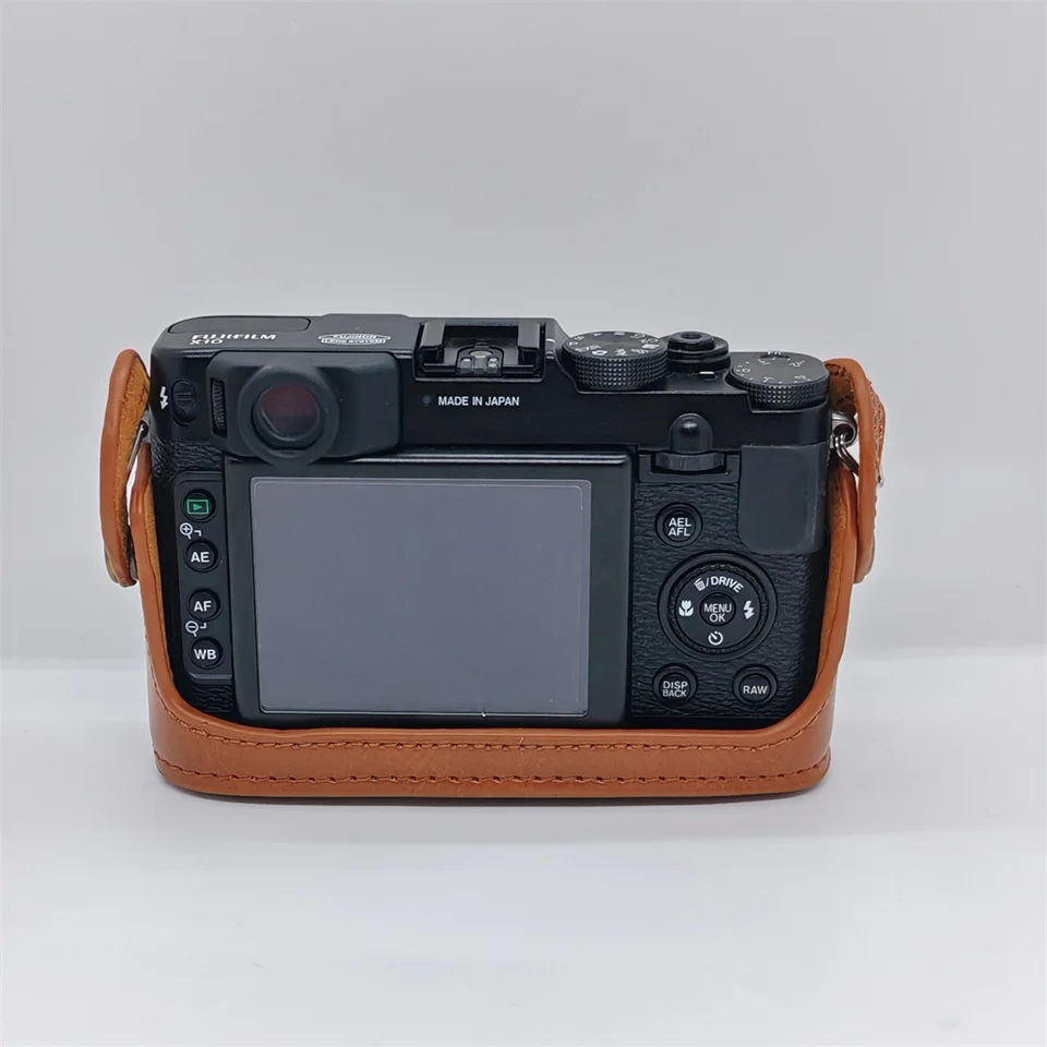 PU Leather Camera Bag Case For Fujifilm X10 X20 Fuji X10 X20 Full