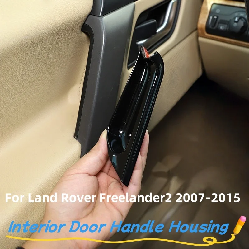 

For Land Rover Freelander 2 LR2 2007-2015 Car Inner Door Handle Bowl Decoration Cover Trim Stickers ABS Inside handle protection