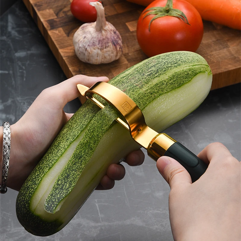 Stainless Steel Vegetables Grater Handhold Nordic Style Potato Peeler Carrot Cutter Kitchen Fruits Paring Knife Home Gadgets