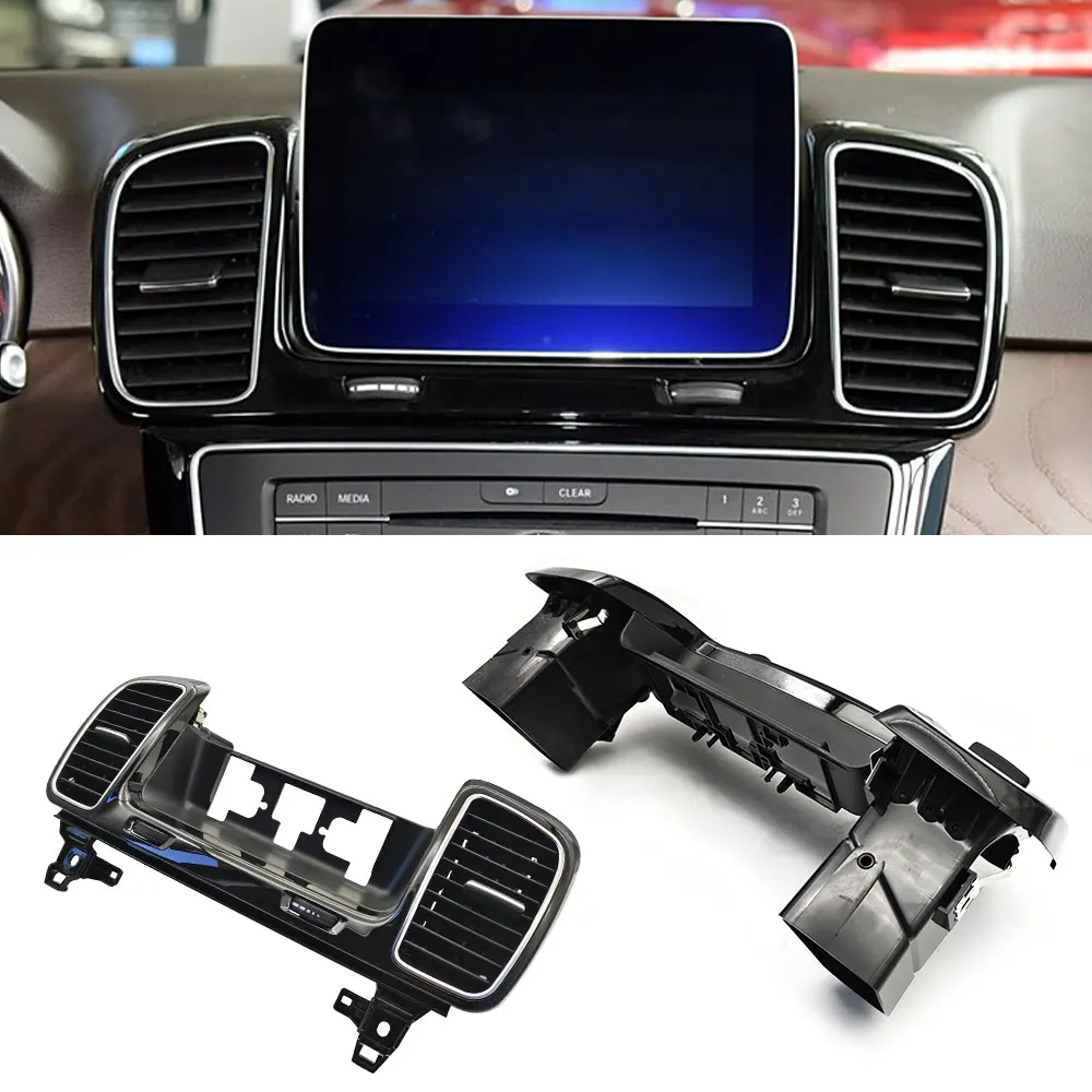 Car Middle AC Vent Grille Air Conditioning Outlet Assembly For Benz GLE GLS Class W166 W292 2016-2019 GLE350 GLS450 1668306101
