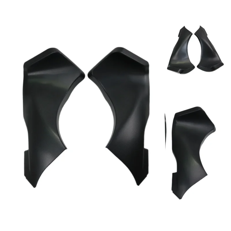 

Black Motorcycle Air Front Dash Intake Ram Air Cover Fairings ABS Plasti for Kawasaki Ninja ZX6R ZX636 2005-2006