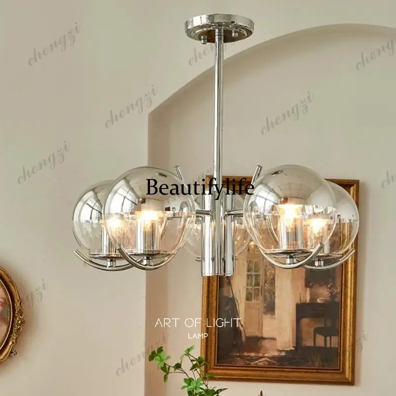 Nordic bedroom chandelier modern minimalist lamps light luxury creative restaurant study lamp