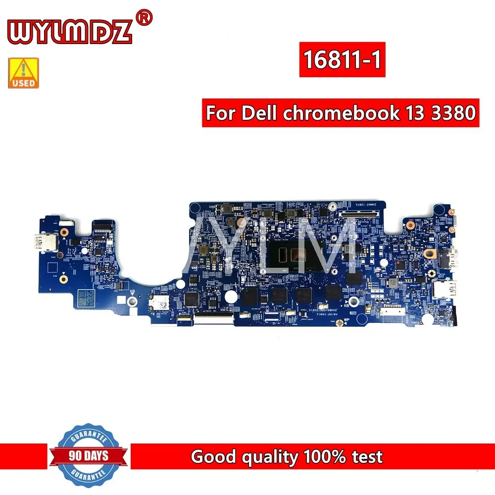 

16811-1 3855U CPU 4G RAM Notebook Mainboard For Dell Chromebook 13 3380 Laptop Motherboard CN 02WRRV 100% Tested Working