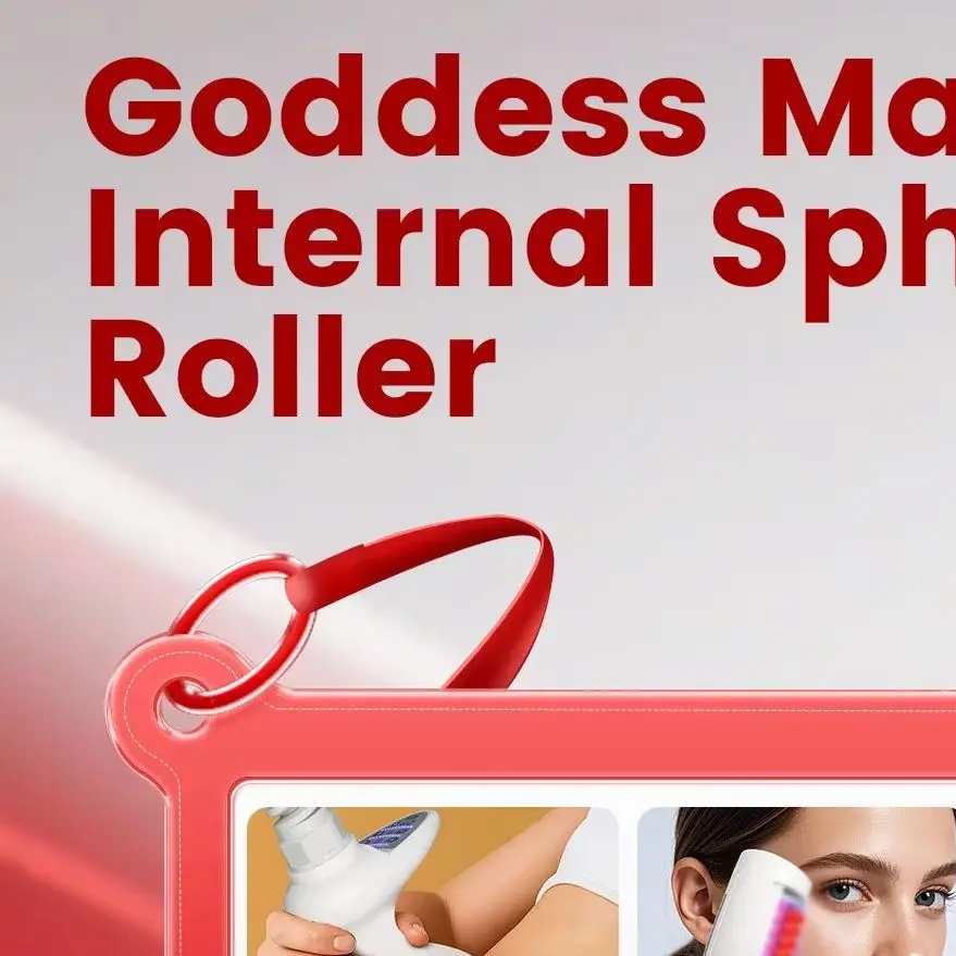 Advanced Goddess Machine with Internal Spherical Roller for Skin Firming Wrinkle Reduction Body Sculpting and RF Lifting Care