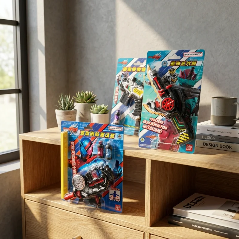 

Bandai Kamen Rider Build Mini Driver Belt Transformation Toy with Steam Sword Gun Set for Roleplay Fans Collectible Gift Fun