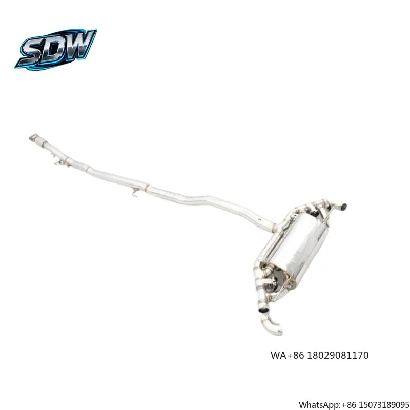 

Sport Racing Catback Exhaust with Valve Control for a CLA250 CLS450 GT C63 E63 GLC63 GLE63 GLS63