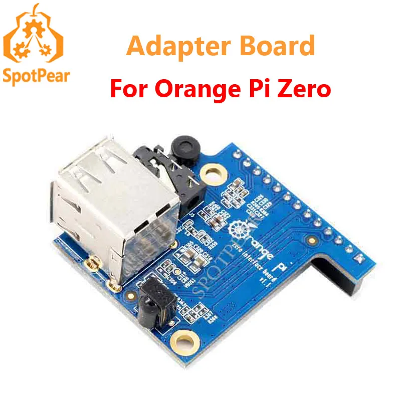 

Adapter Board for Orange Pi Zero Expansion Board USB Interface /Audio/Infrared/Mic