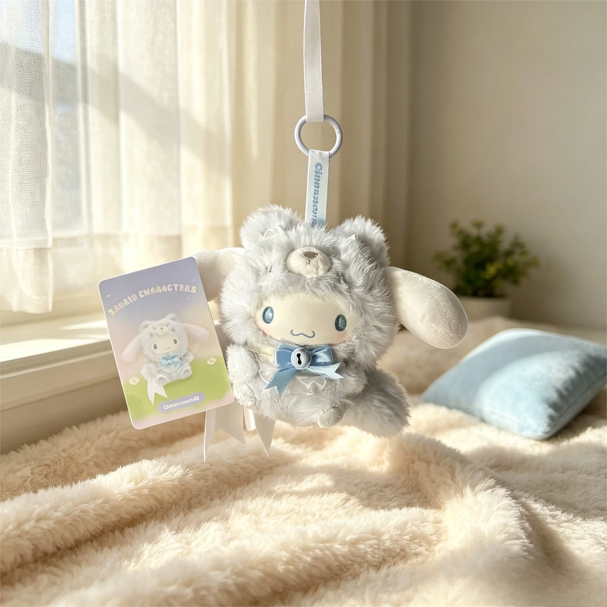 Sanrio Island Fox Blind Box Kuromi Hello Kitty Enamel Plush Figurine Desk Auto Collect Ornament Cute Gift