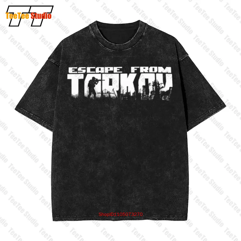 

Escape From Tarkov Logo Vintage Oversized T-Shirt 8V1Z