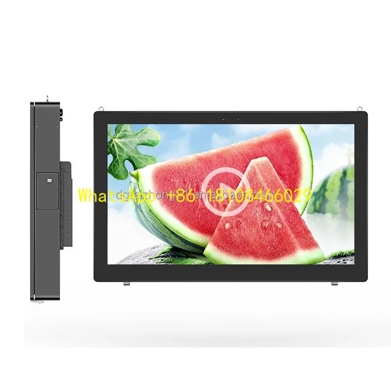 Totem al aire libre 32 pantalla táctil pantalla de publicidad de señalización Digital pantalla impermeable para tablero de menú digital tienda minorista