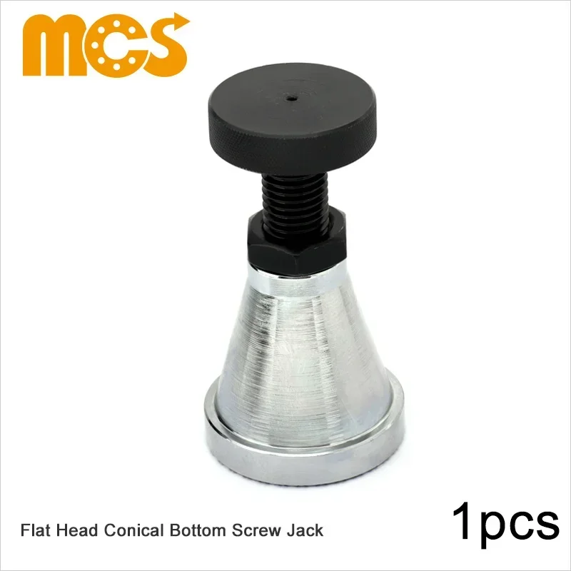 NONE 1 stücke Flache Kopf Kegel Sitz Sterben Schraube Jack Hand Adapter A/B/C Modell Form Höhe Einstellung Bolzen horn Mutter Maschinen Champ Unterstützung Eisen