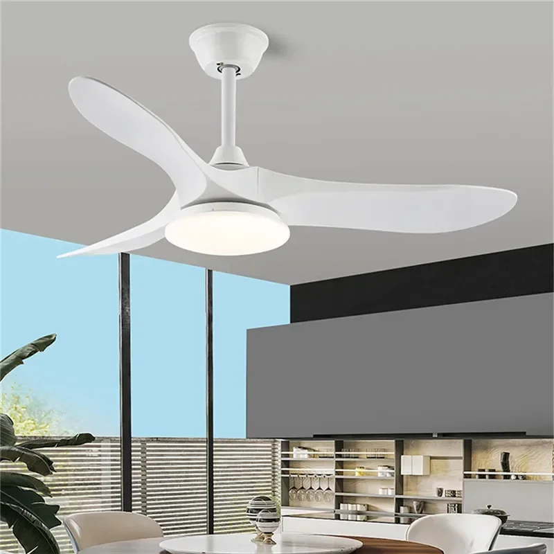

GISELLE Modern Fan Light Luxury Living Room Restaurant Bedroom Study LED Ceiling Fan Light Remote Electric Fan Light