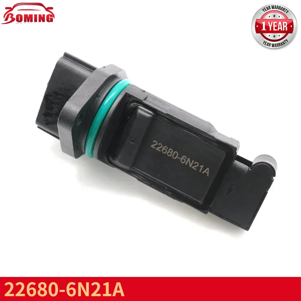 NEW MAF Mass Air Flow Meter Sensor 22680-6N21A For Nissan Pathfinder P11 P12 WP11 WP12 ALMERA TINO V10 2.0 PRIMERA 250 300GT Te