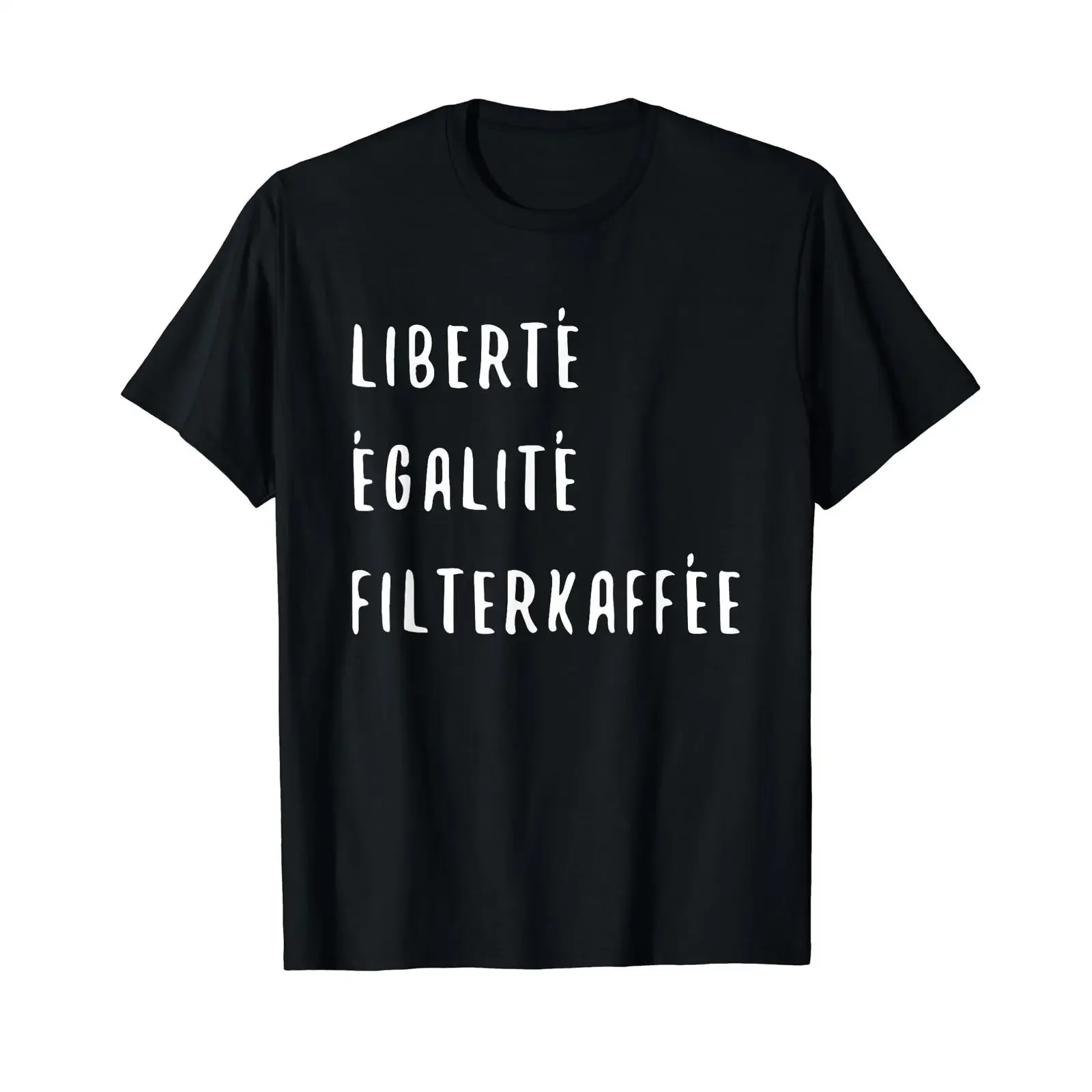T-shirt humoristique France Café Liberte Egalite Filter Funny Meme, vintage, délavé, décontracté, légèrement confortable, streetwear, unisexe, respirant