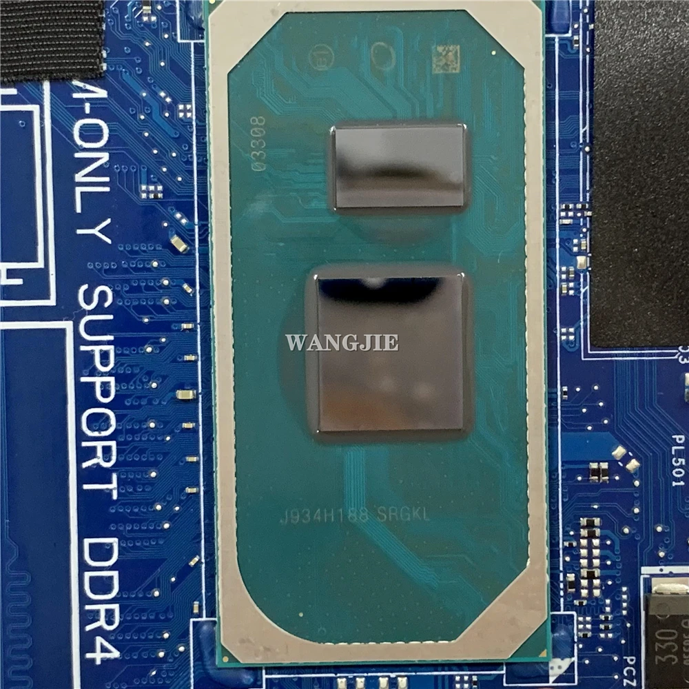 SRGKL-placa base de i5-1035G1 FDI55, LA-J081P, 047MF0, 47MF0, para Dell Inspiron 15 5593, ordenador portátil, SRGKL, CN-047MF0, CPU