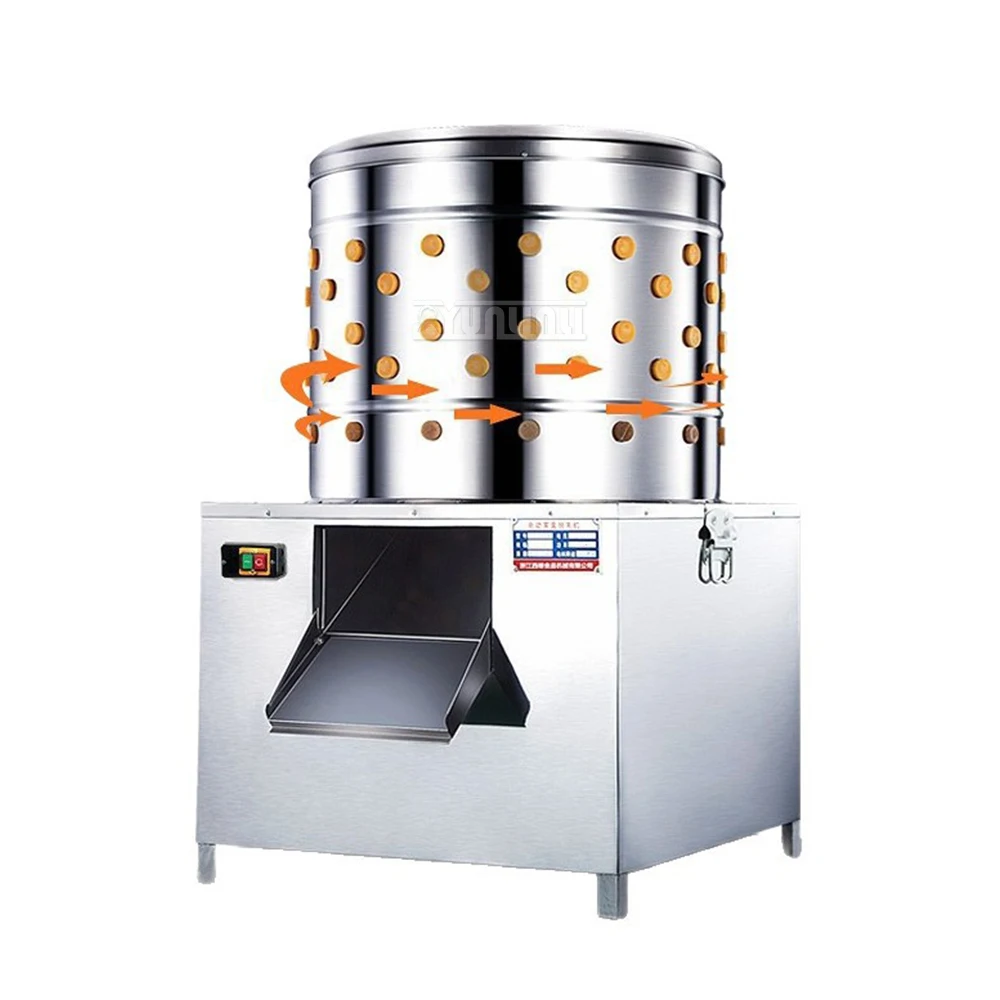 Agriculture Poultry Hair Removal Machine High-Efficiency Stainless Steel Chicken Duck Hair Trimmer
