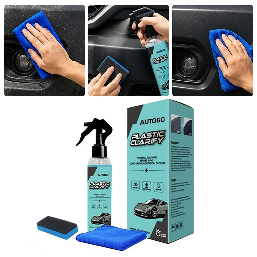Faded Plastic Renovator For Trucks Professional Grade Tool Kit Included Rapid Restoration Process