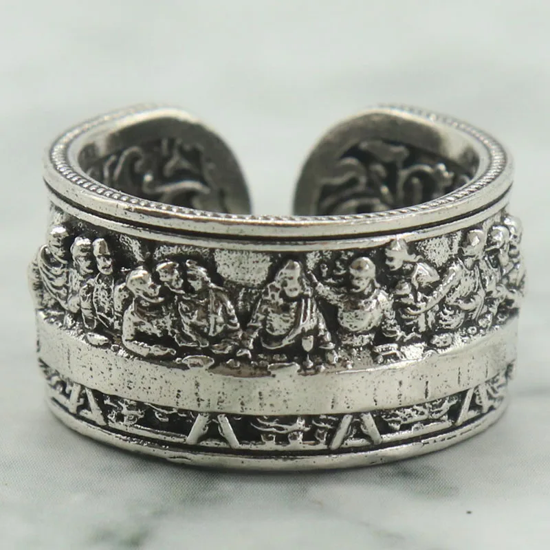 

Купи 3, получи 1 бесплатно: Серебряные кольца-манжеты «Тайная вечеря». Не просто миниатюра, а тихое, но неподвластное времени памятное украшение в духе эпохи Возрождения.