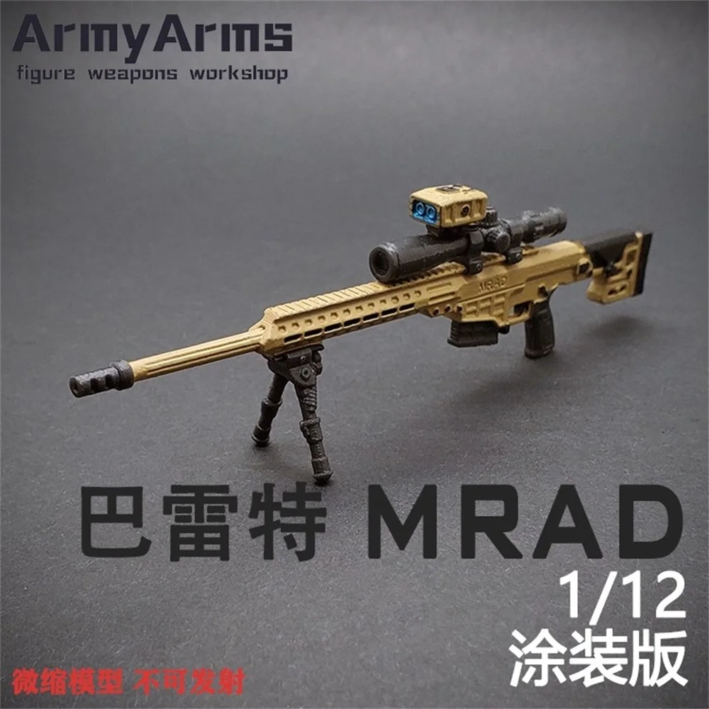 

Snail ArmyArms 1/12 Doll Soldier MRAD Gun Gifts Ornament Not Launch Model Toy In Stock