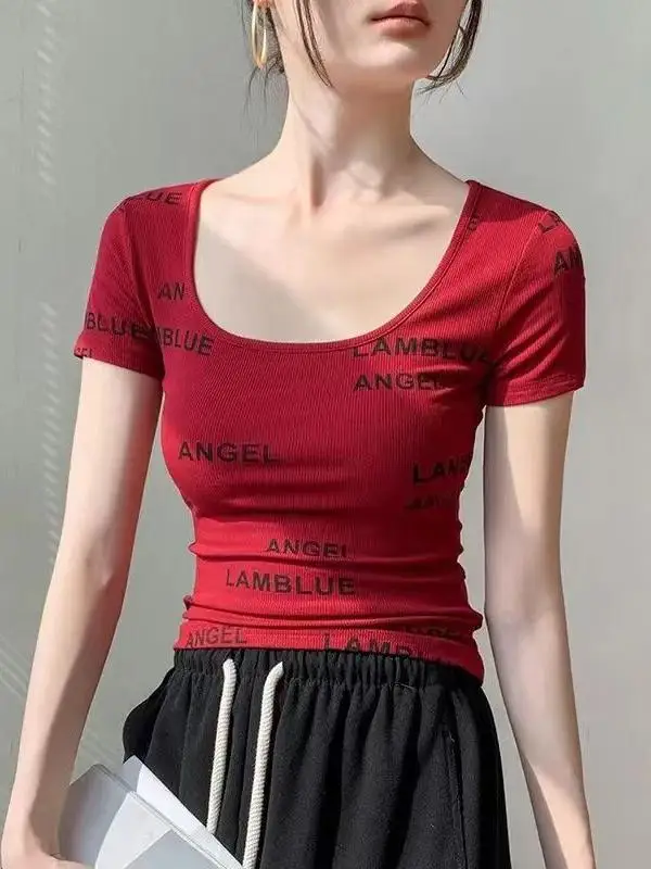maglietta-a-maniche-corte-da-donna-con-stampa-a-lettere-vestibilita-slim-scollo-a-u-top-intimo-con-stampa-sulle-spalle-estate-2024