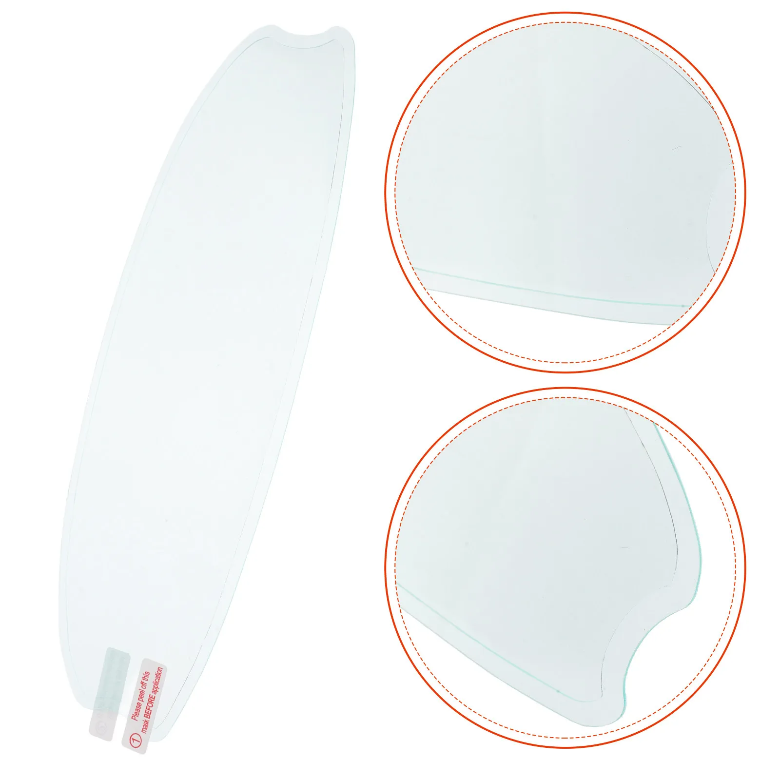 

Противотуманная пленка для мотоцикла, непромокаемая, прозрачная, с защитой от ультрафиолета, универсальная, противотуманная защитная пленка для мотоциклов