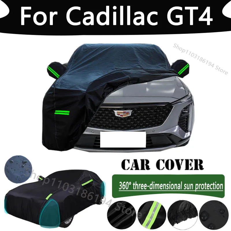 Para Cadillac CT6 Proteção Ao Ar Livre Full Car Cover Snow Covers Rainwater Sunshine Dustproof Scratches Tampa Do Carro