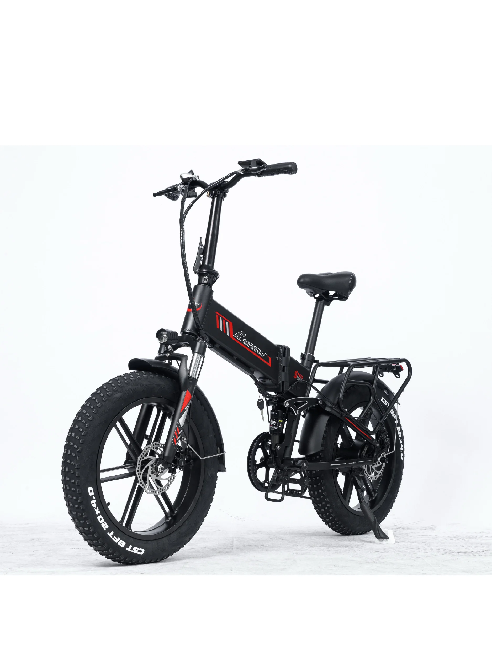 AliExpress RANDRIDE YX20M Electric Bicycle 1000W Motor 48V17AH Battery 20 Inch Fat Tire SHIMANO 7 Speed Foldable E-bike