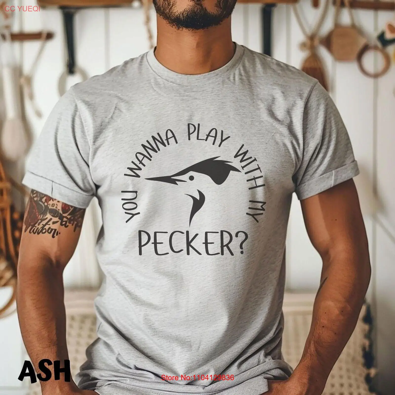 قميص Retro Play With My Pecker للبالغين، تي شيرت غير مناسب للقذرة