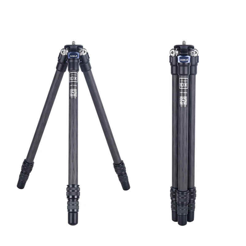 حامل كاميرا محمول من ألياف الكربون AOKA CMP163CL مع رأس كروي KB20 3 أقسام أقصى تحميل 3 كجم